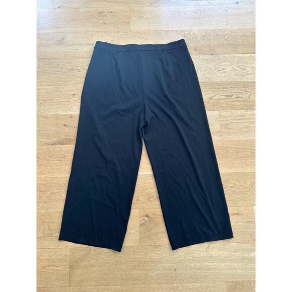 Princess Polly Pleat Waist Straight Leg Pants in Black - Picture 5 of 5